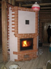 Печь для деревянного дома Вариант 2